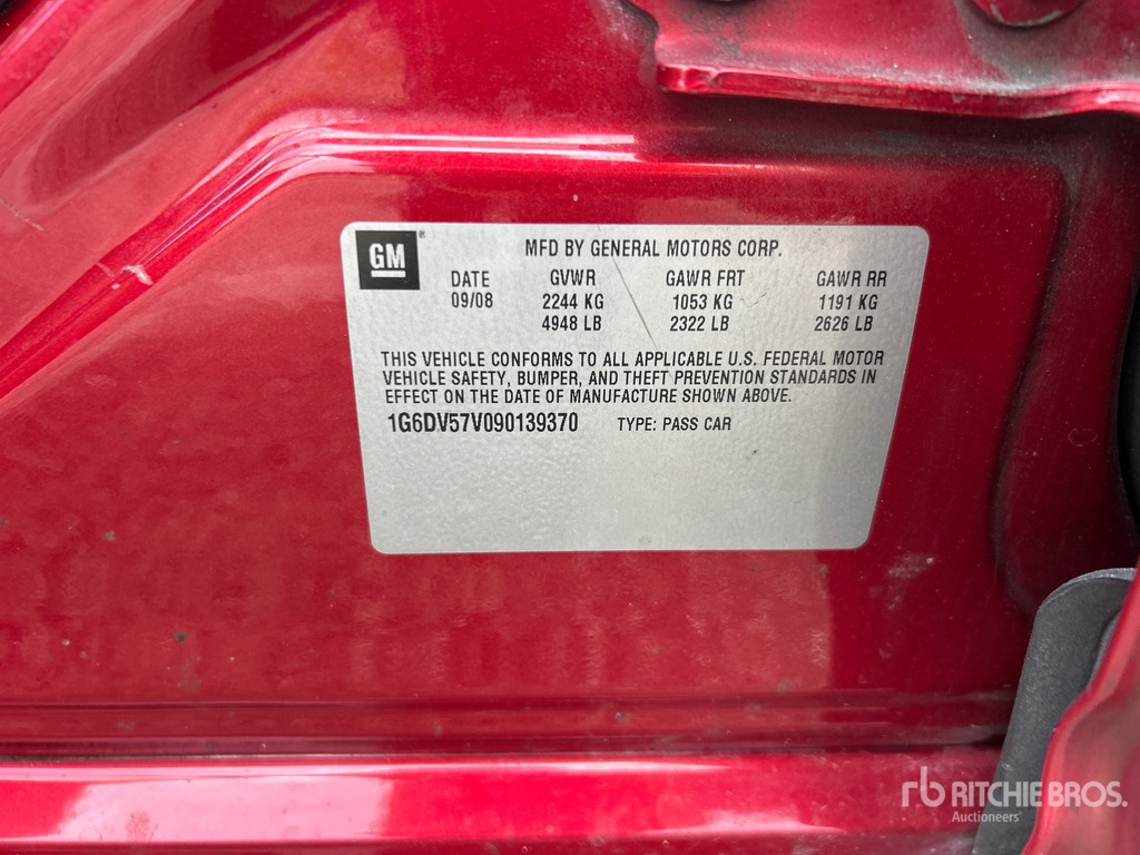 General Appearance with Frame Stamp Serial Number/VIN Photo