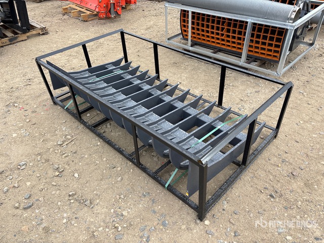 2026 TOFT ST-72 Skid Steer Root Rake