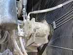 Engine with A/C Compressor