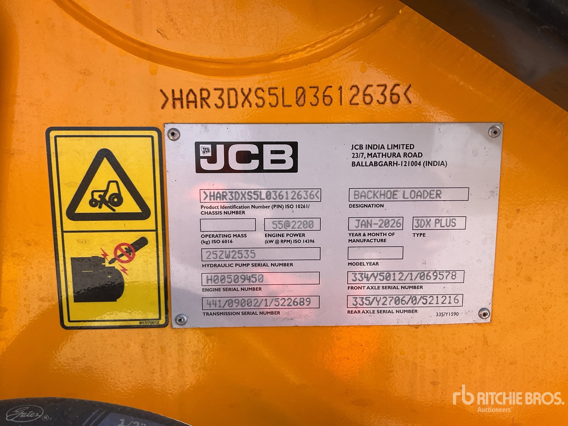 2026 JCB 3DX