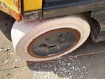 Chassis with Right Rear Tire