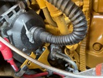 Engine with A/C Compressor