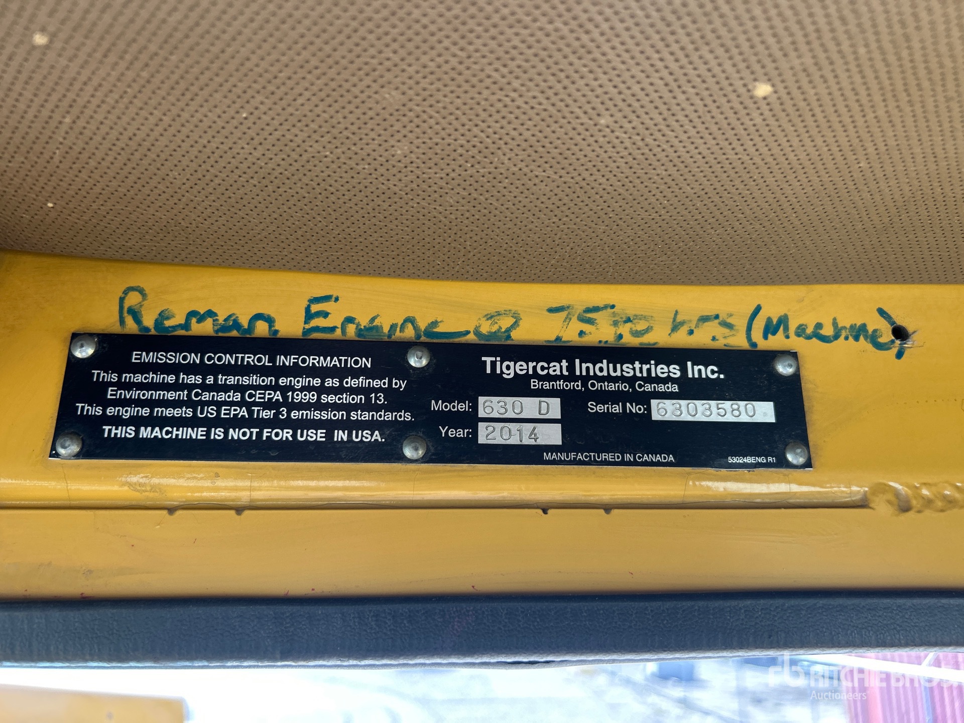 2014 Tigercat 630D