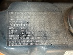 Engine with Emission Label