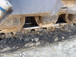 Undercarriage with Left Track Links