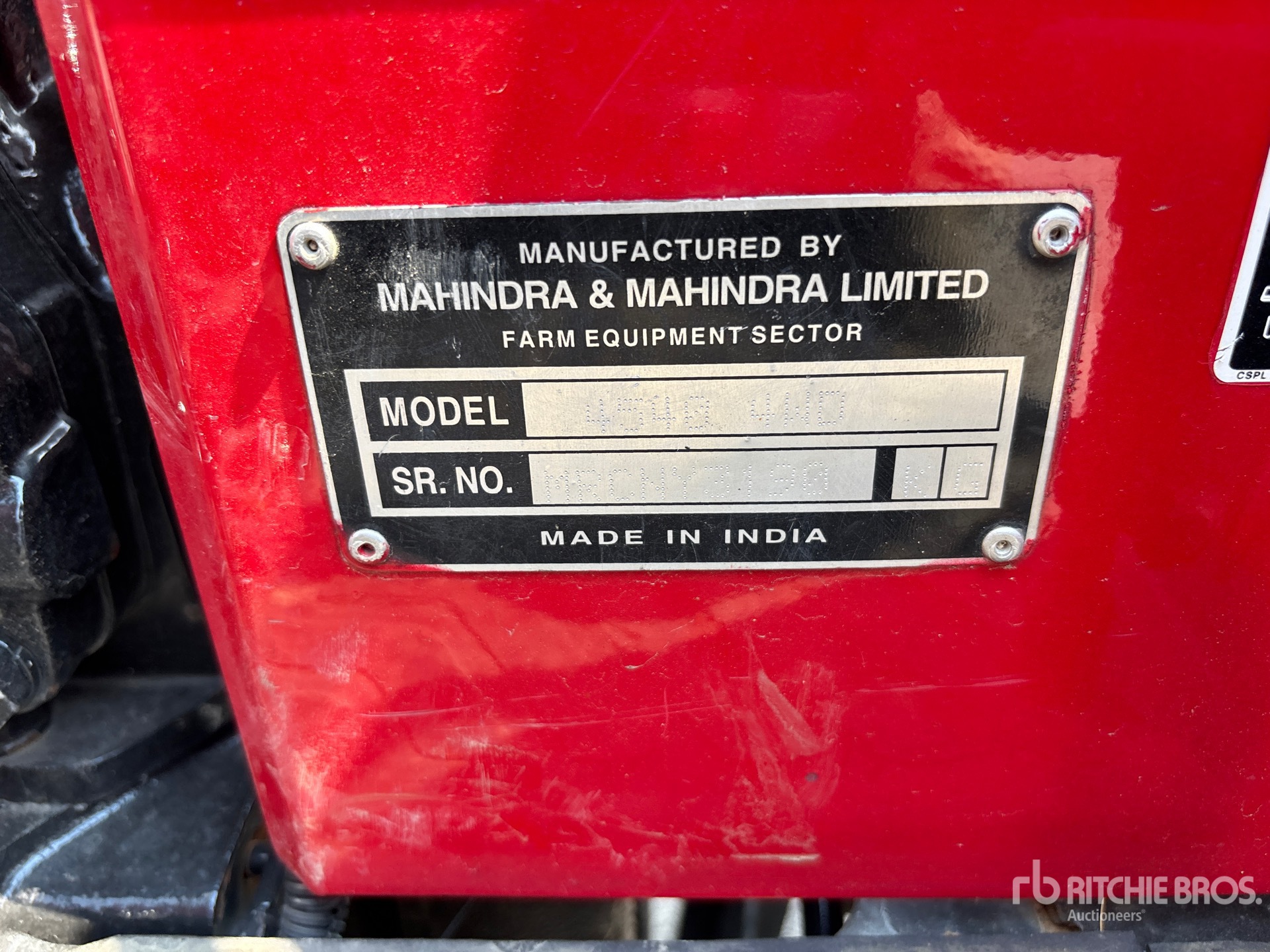 2016 Mahindra 4540