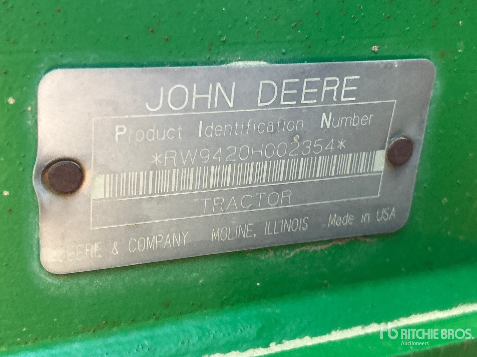 2002 John Deere 9420