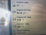 Control Station with Engine Oil Pressure