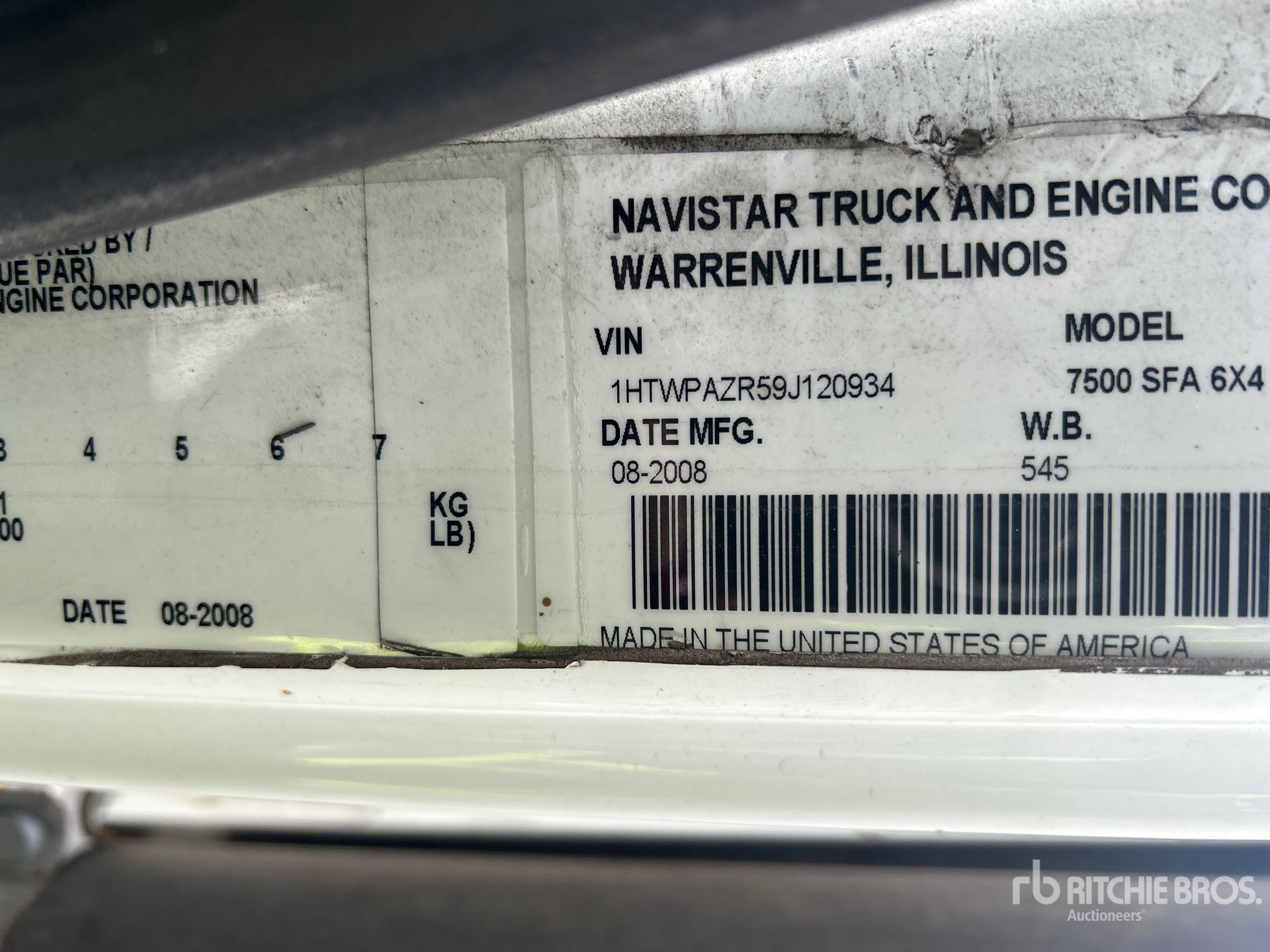 2009 International 7500