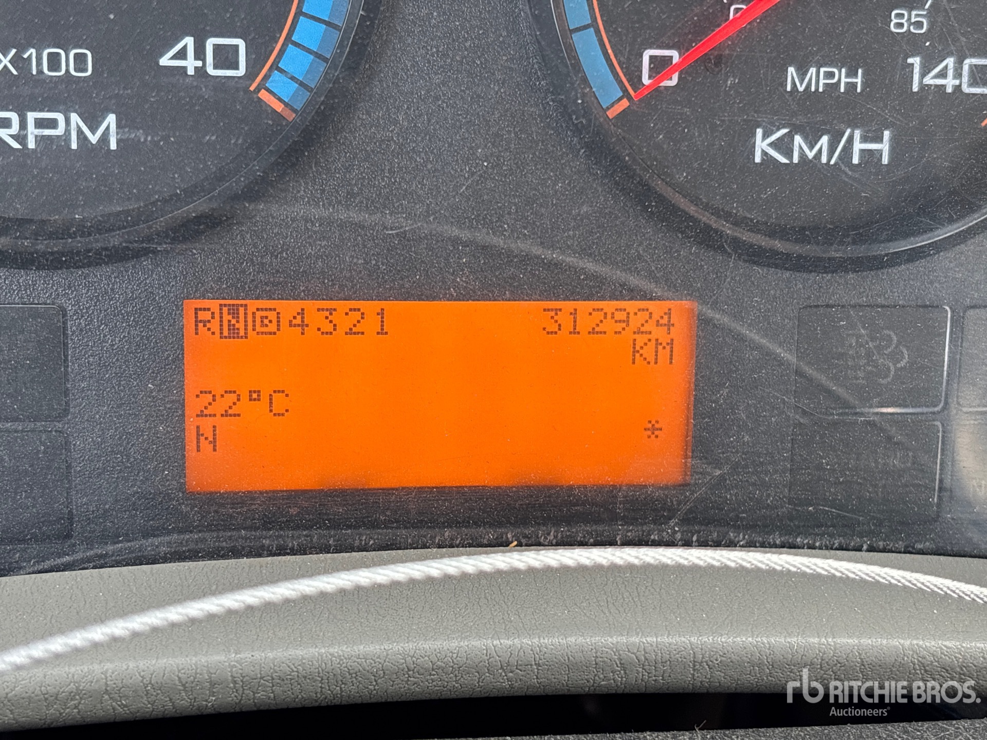 General Appearance with Hour Meter / Odometer