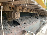 Undercarriage with Left Carrier Rollers