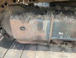 Undercarriage with Left Track Tensioner