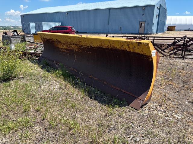 Cat BRH180 18 ft 0 in 2 Way 18 Ft Quick Attach Snowblade Snow Plow - Fits Wheel Loader