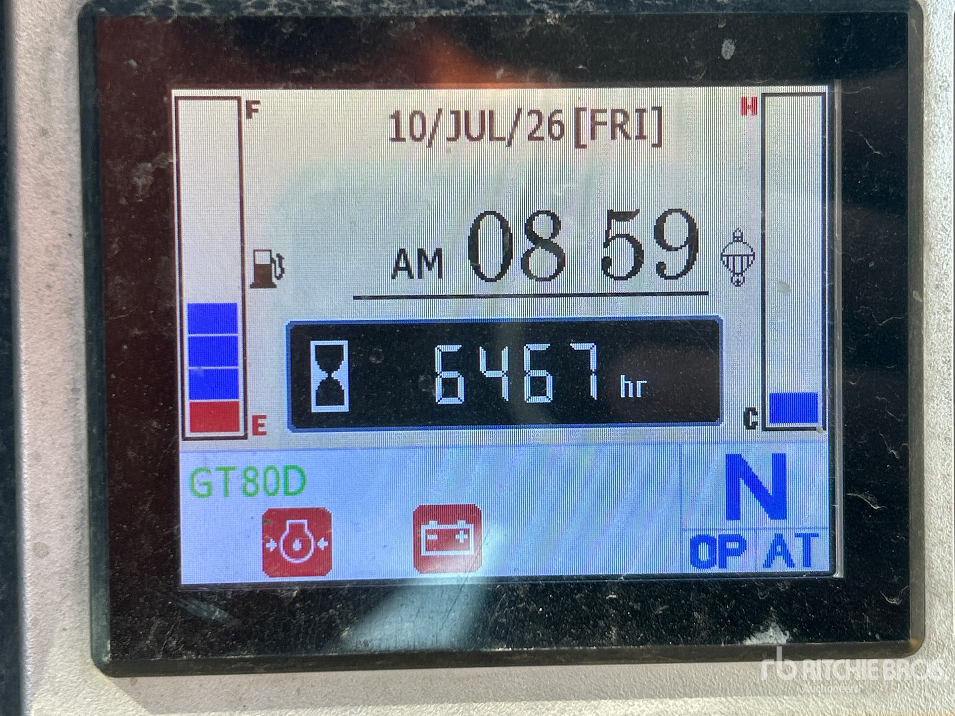 General Appearance with Hour Meter / Odometer