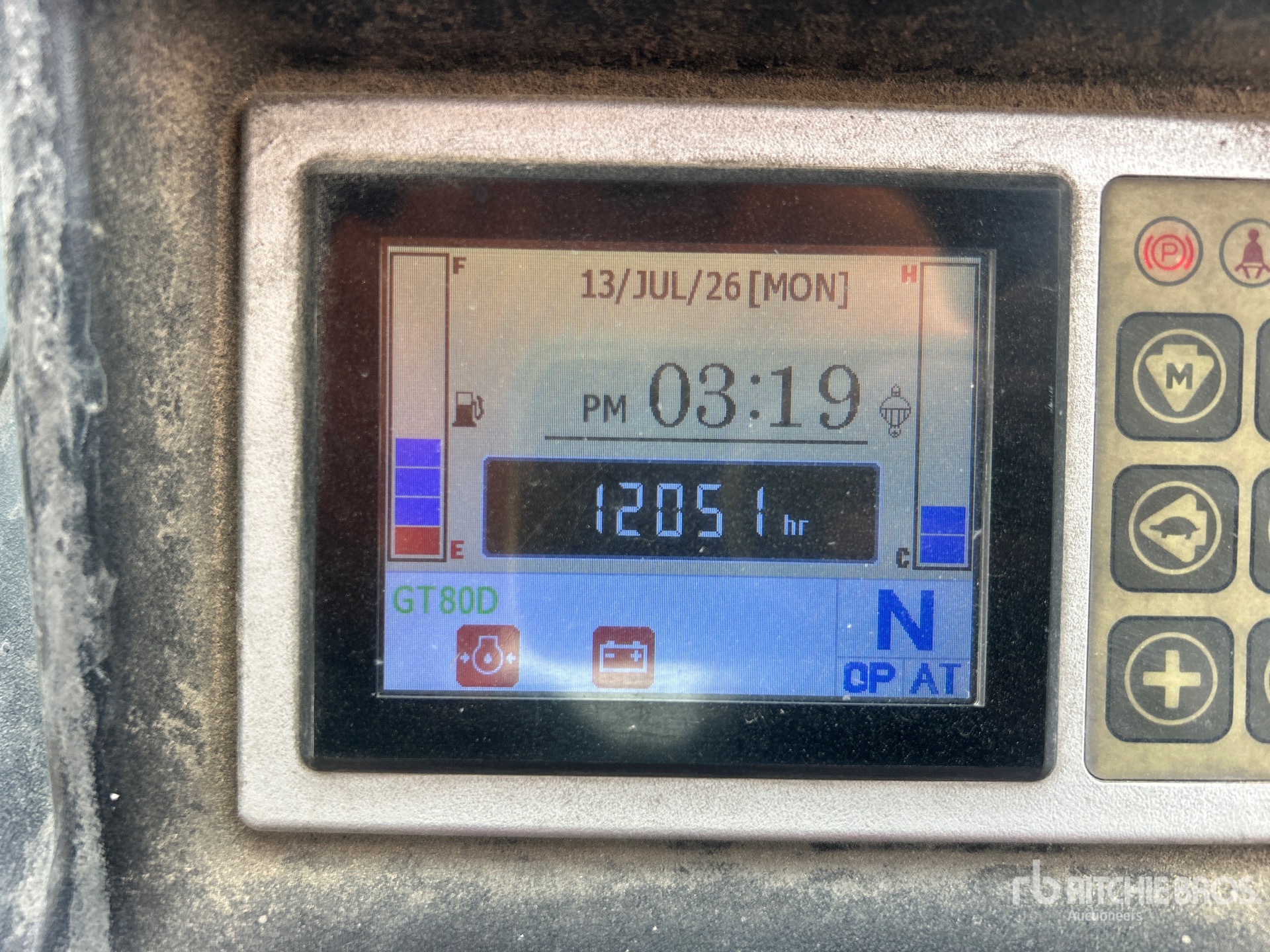 General Appearance with Hour Meter / Odometer