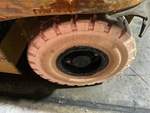 Chassis Lift with Left Rear Tire