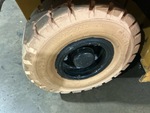 Chassis Lift with Right Rear Tire