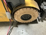 Chassis Lift with Right Front Tire