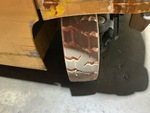 Chassis Lift with Left Rear Tire