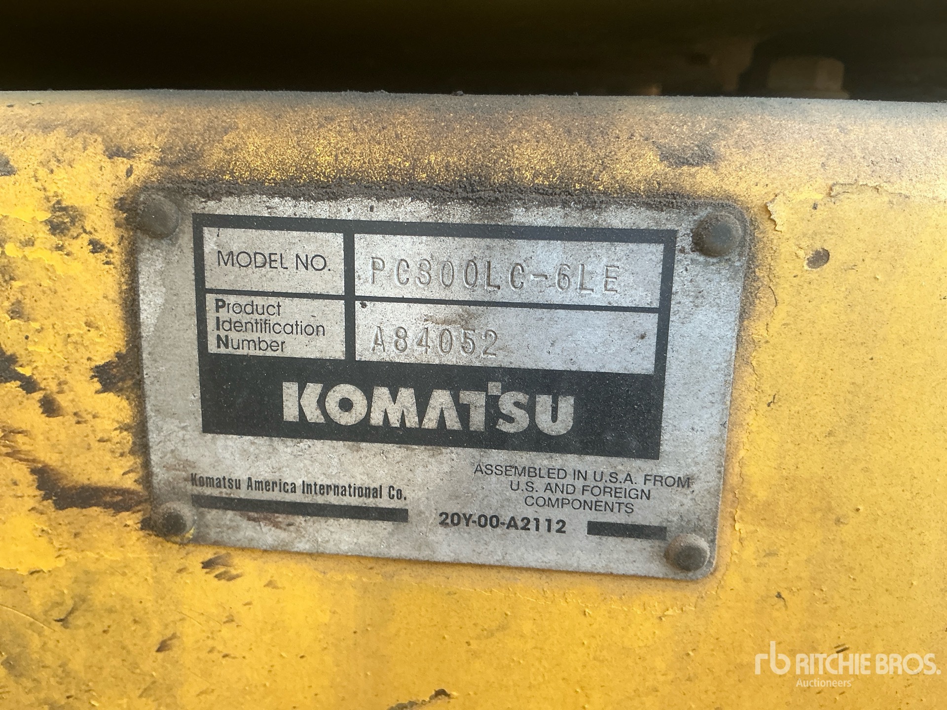 2000 Komatsu PC300LC-6LE