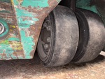 Chassis Lift with Left Rear Tire