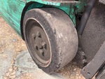 Chassis Lift with Right Front Tire