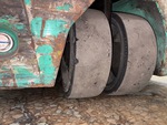 Chassis Lift with Left Rear Tire