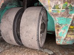 Chassis Lift with Right Rear Tire
