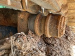 Undercarriage with Right Carrier Rollers