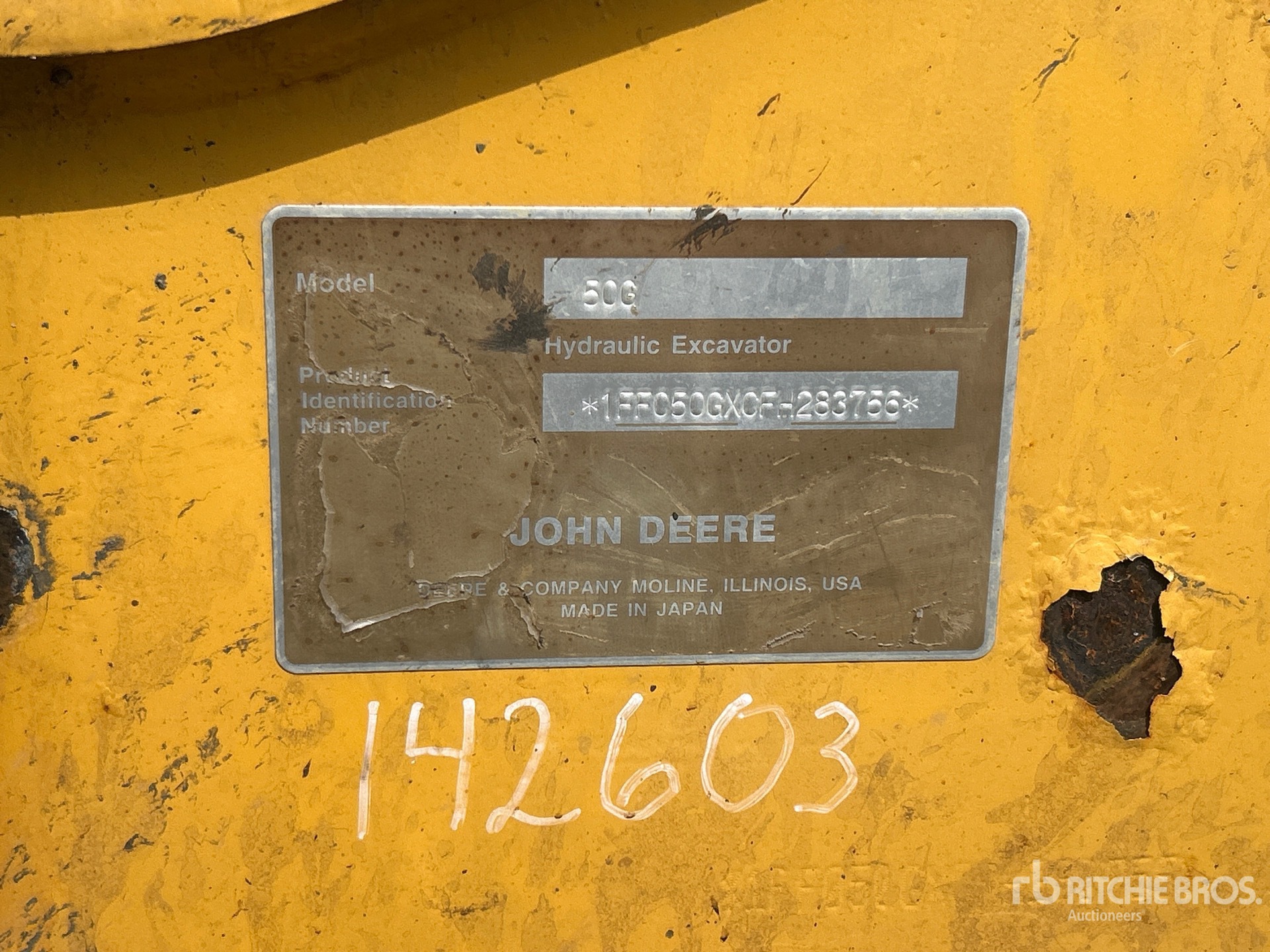 2016 John Deere 50G