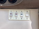 Drivers Area with Exterior Lights Functional