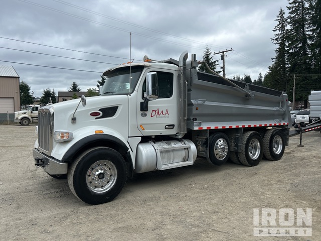 2019 Peterbilt 567 8x4 Tri/a Dump Truck