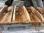 Undercarriage with Left Track Pads