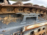 Undercarriage with Left Carrier Rollers