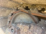 Undercarriage with Left Front Idler