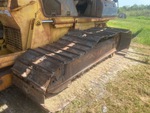 Undercarriage with Left Track Tensioner