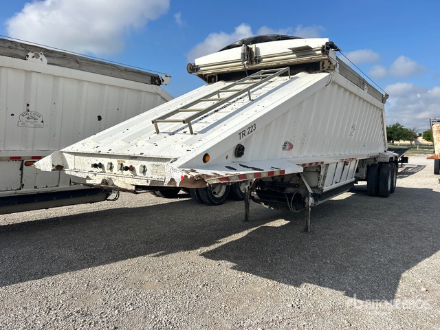 2016 Manac 4c240a200 40 Ft T/a Belly Dump Trailer