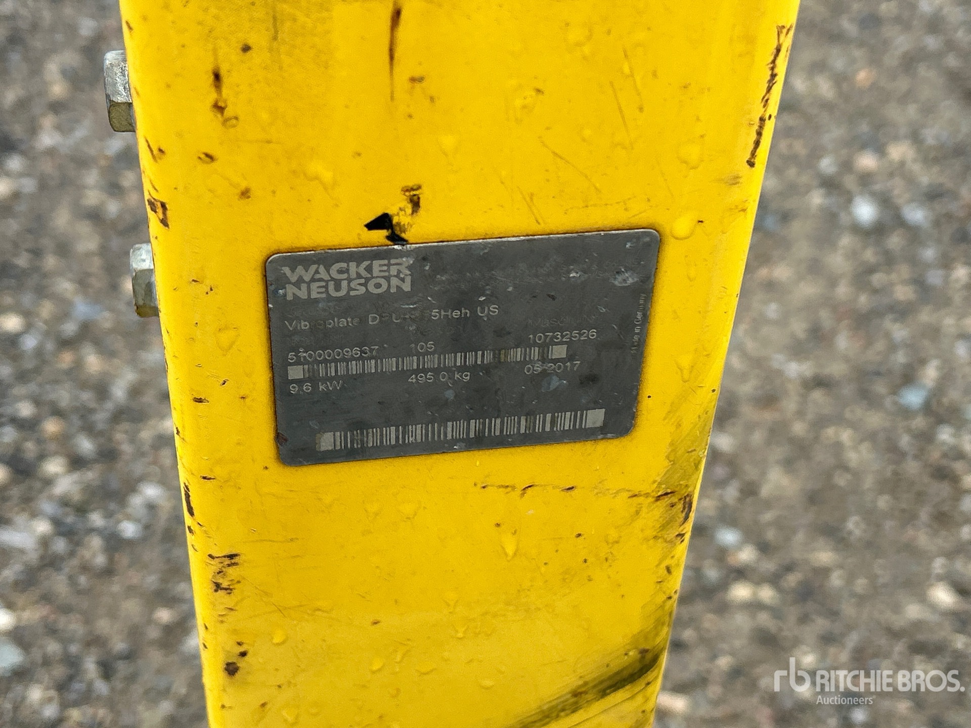 General Appearance with N.º de serie/VIN