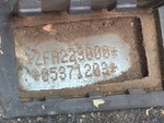 General Appearance with Frame Stamp Serial Number/VIN Photo
