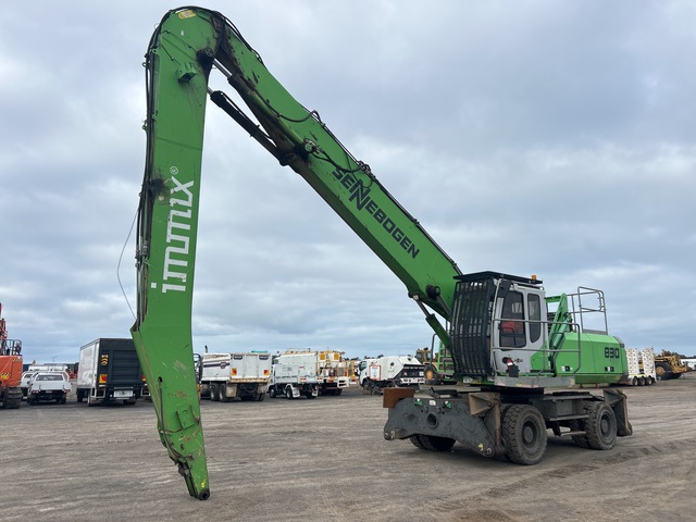 2018 Sennebogen 830 Wheel Material Handler 2018 Sennebogen 830 Wheel Material Handler