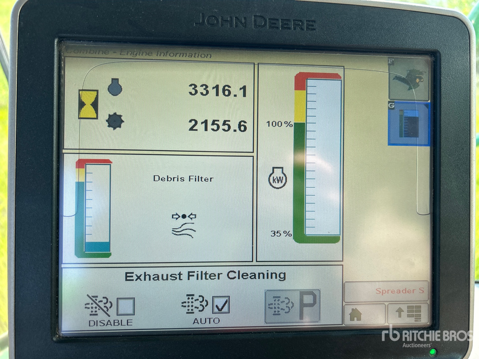 General Appearance with Hour Meter / Odometer