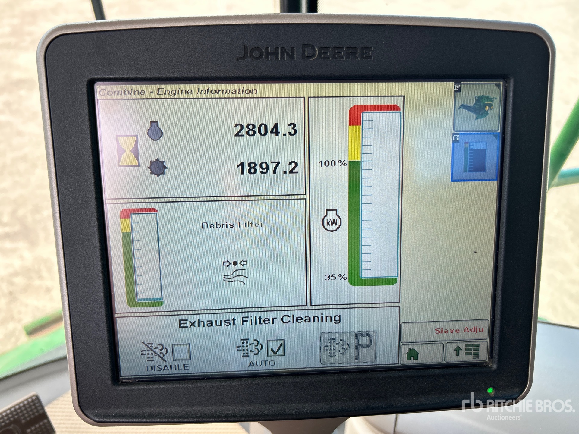 General Appearance with Hour Meter / Odometer