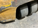 Chassis Lift with Left Rear Tire