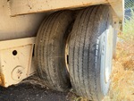 Trailer Chassis with Left Rear Tire