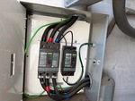 Generator with Cables and Connections