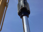 Hydraulique with Vérin de godet