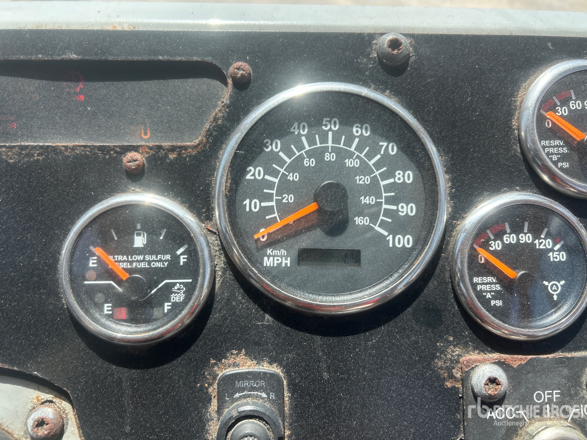 General Appearance with Hour Meter / Odometer