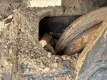 Undercarriage with Right Track Tensioner