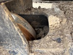 Undercarriage with Left Track Tensioner