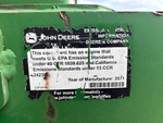 Engine with Emission Label